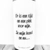 wijnetiket Een Tijd een origineel en simpel aan te brengen cadeautje