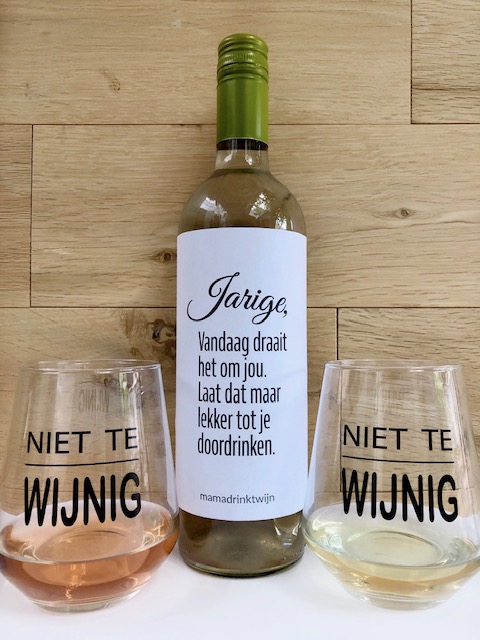 Wijn & Glazen Pakket wit