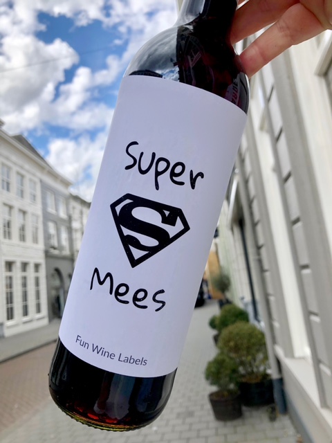 Wijnetiket Super Mees