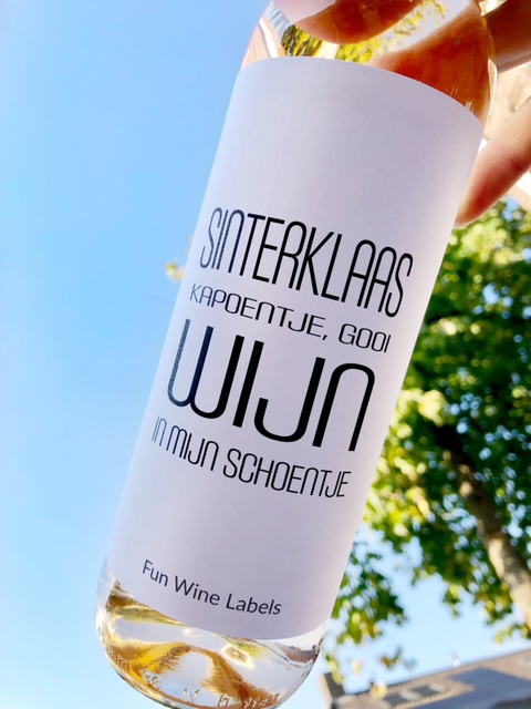 Wijnetiket Kapoentje
