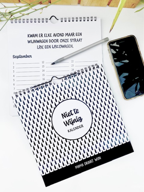 Kalender Mama Drinkt Wijn