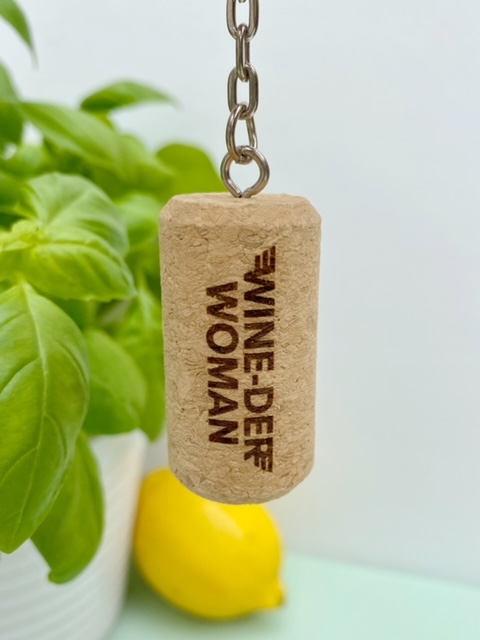 Sleutelhanger Wine-der Woman