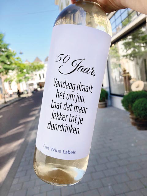 Gepersonaliseerd Verjaardag Etiket