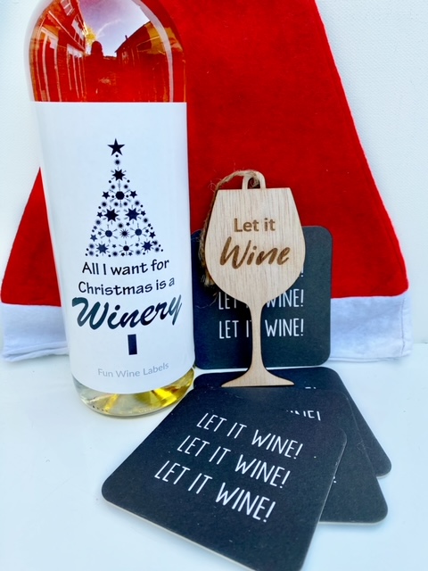 Grappig Wijnpakket Kerst