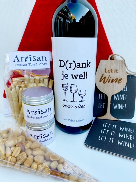 Kerst Borrel & Wijnpakket