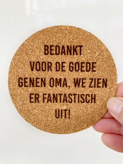 Set Onderzetters Oma