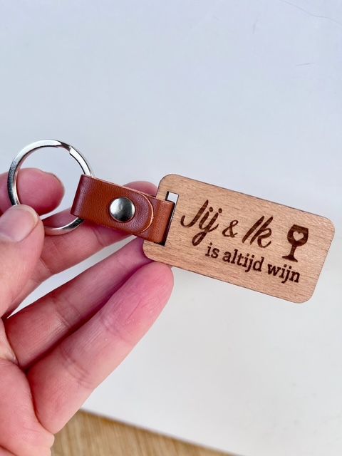 Sleutelhanger Jij & Ik